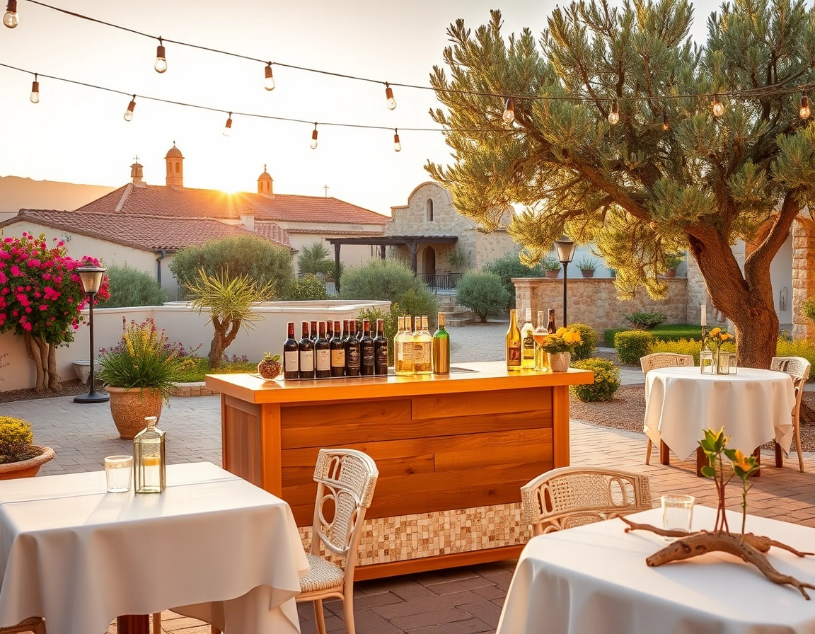 mobile bar Cyprus for wedding parties 